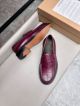 J.M.WESTON Man Purple Calfskin Business Leather Shoes 042876 (3)_th.jpg